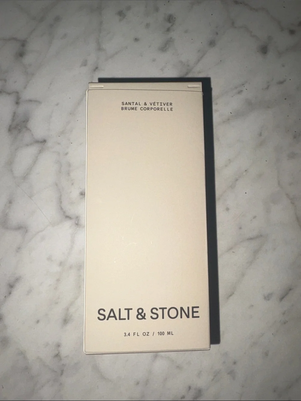 Salt and stone - Santal & Vetiver Fragrance - new in box full size